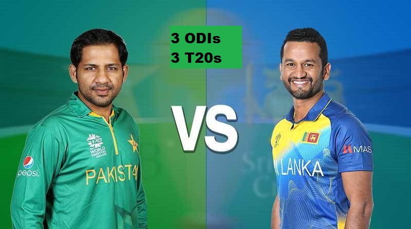 Pakistan VS Sri Lanka 3 ODIs 3 T20s 2019 confirmed