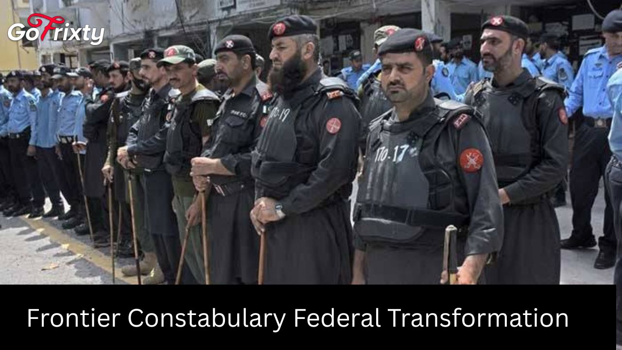 Frontier Constabulary Federal Transformation: Govt Turns FC into Nationwide Force