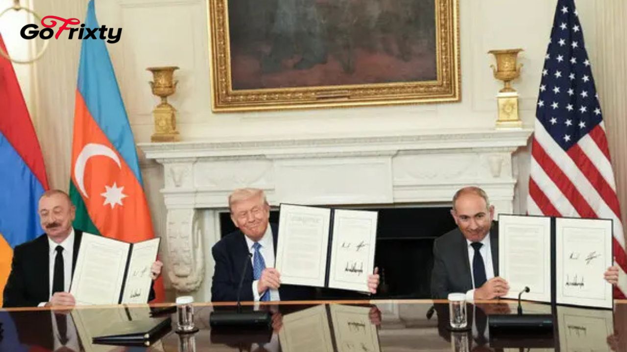 Leaders of Armenia and Azerbaijan Sign Peace Pledge at White House
