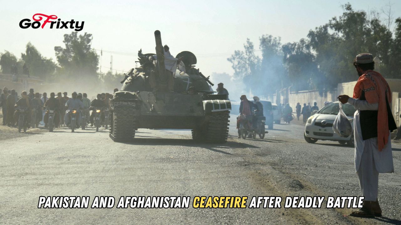 Pakistan and Afghanistan Ceasefire